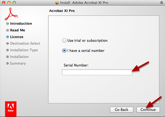 download adobe acrobat pro with serial number